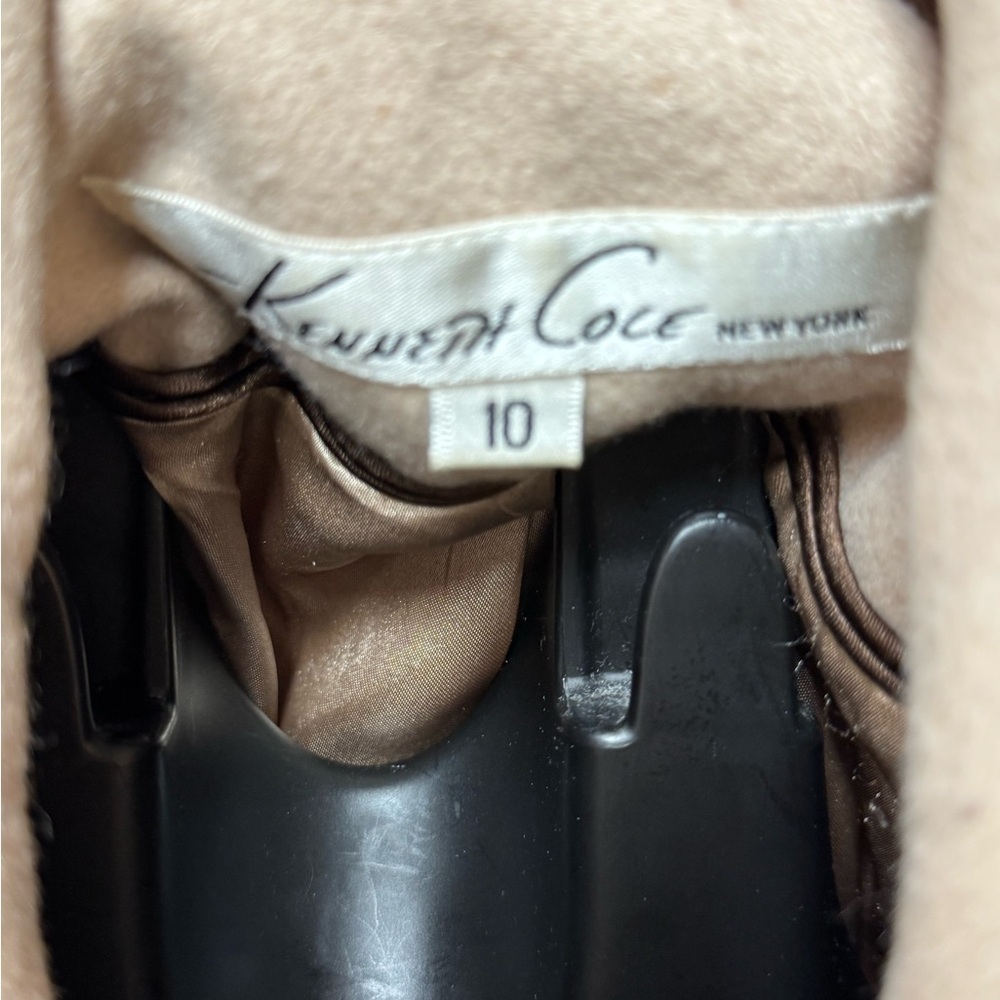 Kenneth Cole Women’s Wool Blend Pea Coat – Size 10 - Picture 7 of 7